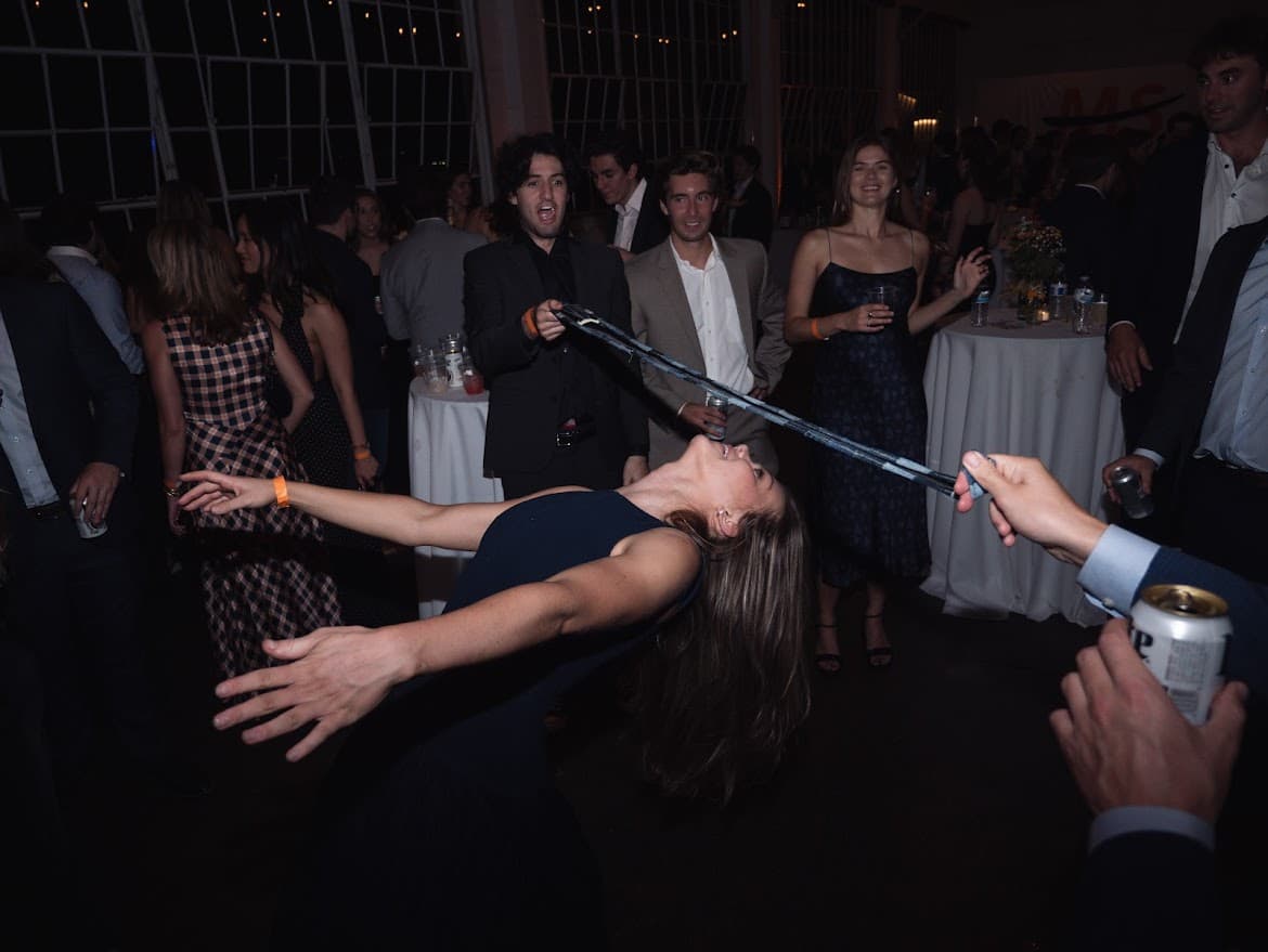 Limbo on the dance floor at Harvest Moon 2025